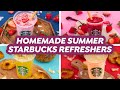 4 Homemade Summer Starbucks Refreshers