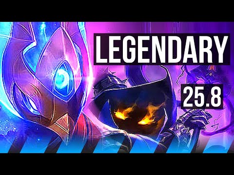 ANIVIA vs VEIGAR (MID) | 8/0/0, Legendary | EUW Diamond | 25.8