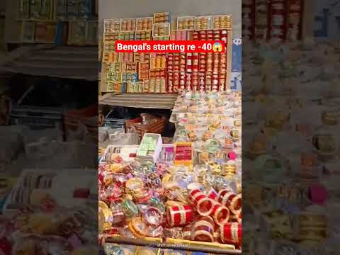 Monday night market in Delhi🤩🛍️ so many  variety of Bengal's#bts #unboxing #trending#viral #short