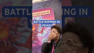 battle rapping in Vegas! 🥳 #mtg #vegas #nerd #rap #comedy