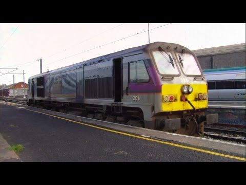 Irish Rail Class 201 (206) Light Engine - Connolly Station