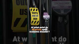 At what point do oil prices spell economic disaster?