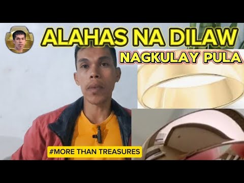 ANO ANG GAGAWIN KUNG NAMULA ANG KULAY DILAW NA GINTO