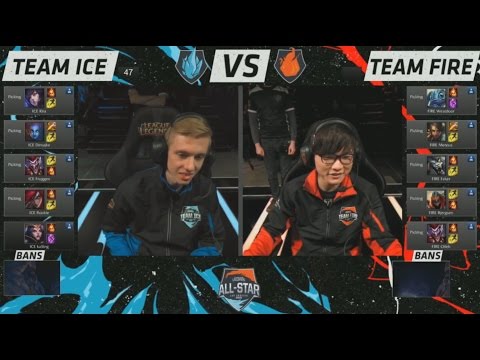 Ice (Froggen Shaco) VS Fire (Faker Rengar) Assassin Mode Highlights - All Star Los Angeles 2015