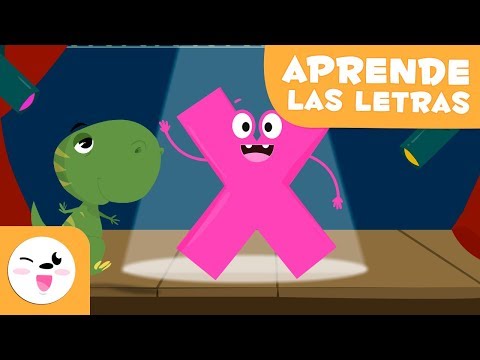 Aprende la letra X con Maxi el T-Rex | El abecedario