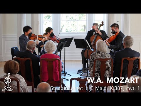 W.A. Mozart  String Quartet in G Major K387, Mvt. 1