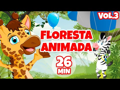 Floresta Animada da Giramille Vol. 3 - Giramille 26 min | Desenho Animado Musical