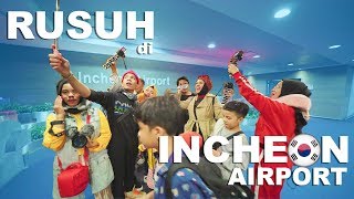 Download lagu Riots at Incheon Airport, Speaking Korean mp3