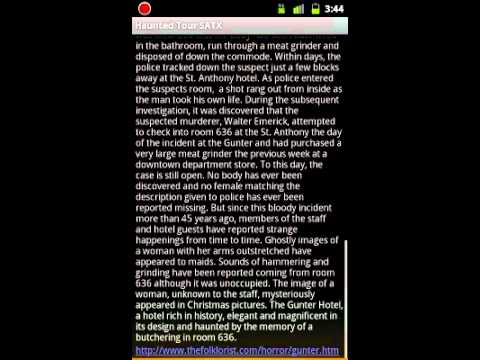 Russell Rush Haunted Tour Video