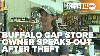 Buffalo Gap store owner speaks out after theft of deer feeders