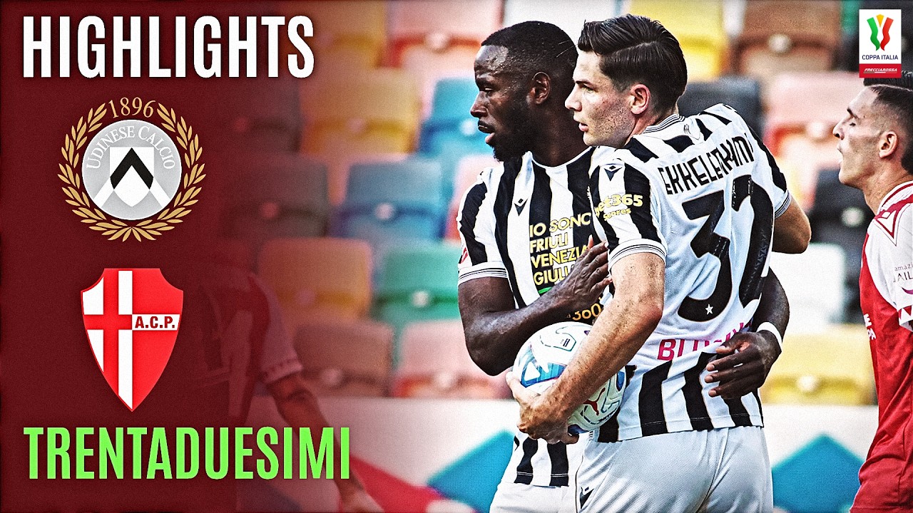 Decide Davis a Udine | UDINESE-PADOVA 1-0 | HIGHLIGHTS | COPPA ITALIA FRECCIAROSSA 2026/27