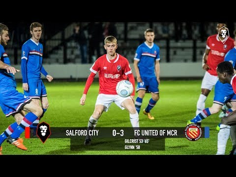 Salford City 0-3 FC United of Manchester - Manchester Premier Cup