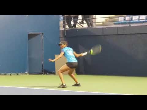Indian Fed Cup team practice - Rutuja Bhosale