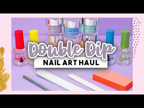 ¡UN POQUITO DE TODO! 💅🏼 HAUL DOUBLE DIP NAILS 💅🏼