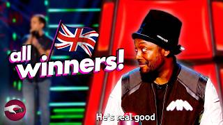 ALL WINNERS ON THE VOICE UK FIRST AUDITIONS! 🏆