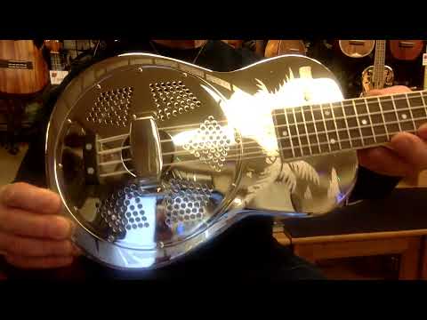 Aiersi Style "O" Nickel Plated Brass Concert Resonator #4983 image 26