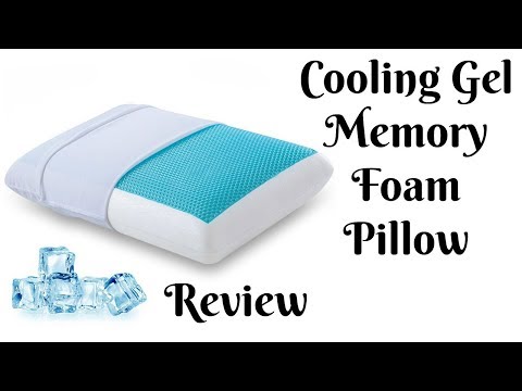 Cooling Gel Memory Foam Pillow Review