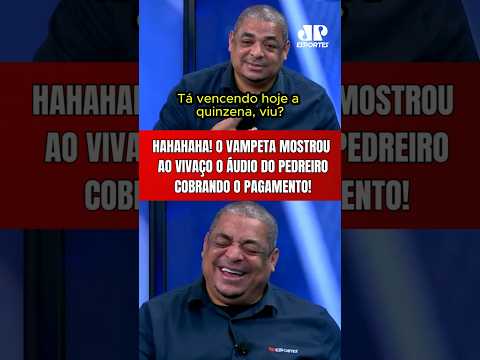 HAHAHAHA! O VAMPETA MOSTROU O ÁUDIO DO PEDREIRO COBRANDO O PAGAMENTO AO VIVAÇO NO BATE-PRONTO!