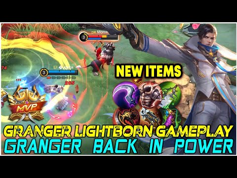 NEW ITEMS 2022!! Top Global Granger Gameplay High Damage Build | Best Granger Build MLBB