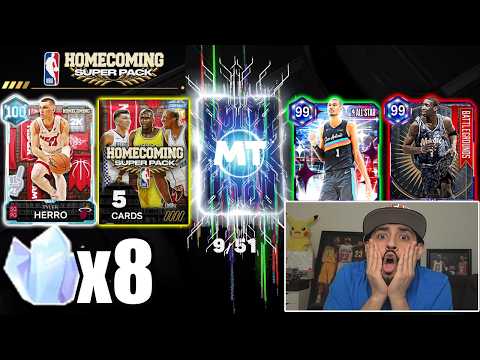 WE PULLED TWO IN ONE! New HOMECOMING Super Packs Pack Opening with EVERY 100 OVR Dark Matter
