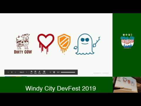 Windy City DevFest 2019 - Kubernetes Security More the same than different