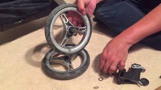 How to Disassemble the Front Wheel of a Baby Jogger City Mini
