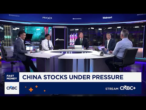 'Fast Money' traders talk Alibaba shares dipping on China worries