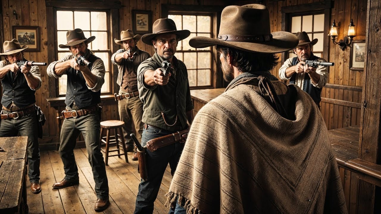 Os Bandidos Tentam M4tar um Homem Solitário, Sem Saber Que Ele é o Pistoleiro Mais Mortal Da Cidade