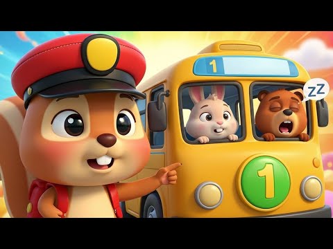 Chippy's Adventure Bus! 🚌 Wheels on the Bus & More Fun Songs | Compilation for Toddlers & Kids