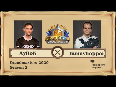 [RU] AyRoK vs Bunnyhoppor | 2020 Hearthstone Grandmasters Season 2 (10 октября 2020)