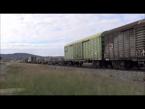 NR86 & 70 with a east bound freight