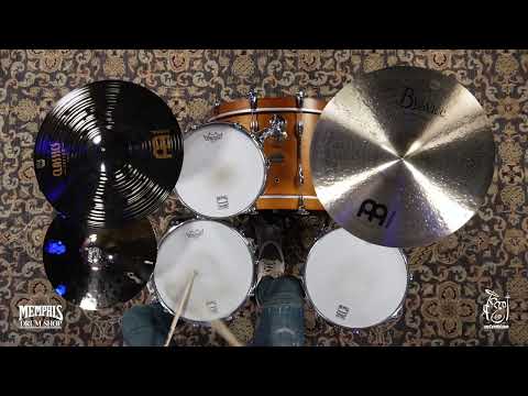 Meinl 18" Classics Custom Dark Crash Cymbal - 1415g (CC18DAC-1022724O)