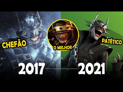 O AUGE e A QUEDA do BATMAN QUE RI - DA SAGA METAL ATÉ FORTNITE