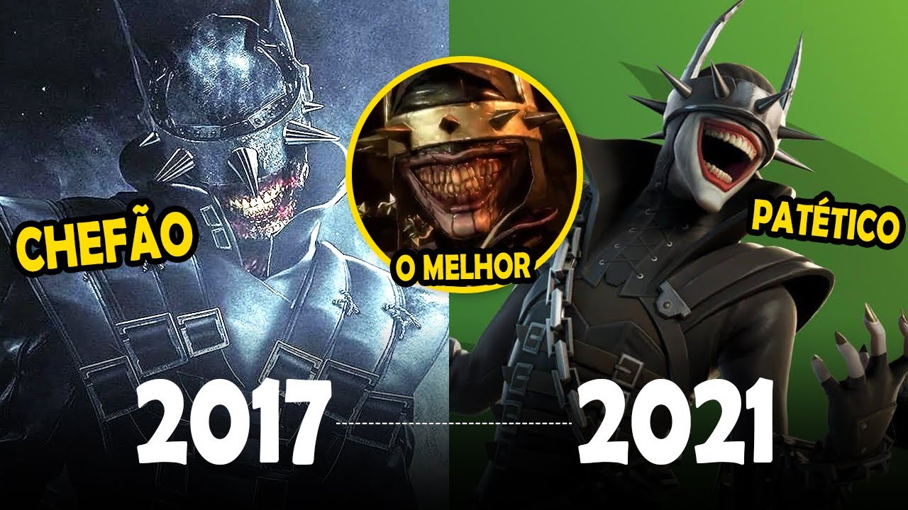 O AUGE e A QUEDA do BATMAN QUE RI - DA SAGA METAL ATÉ FORTNITE