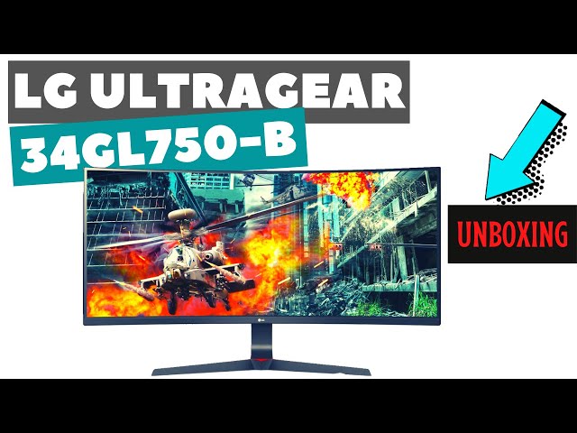 Màn hình máy tính LG UltraGear 34'' UW-FHD 144Hz 1ms G-SYNC  34GL750-B
