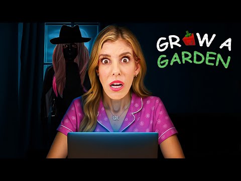 She FOUND US Playing Grow a Garden for First Time