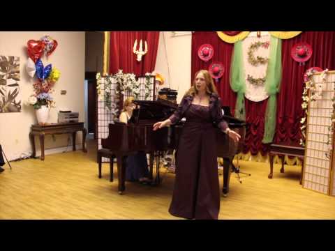 V Krovi Gorit Ogon' Zhelania, romance by M. Glinka - performed by Julia Jaffe, mezzo-soprano