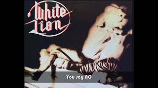 White Lion - Fight to Survive (lyrics)