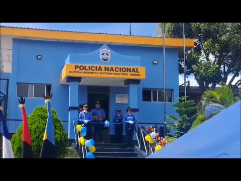 Carazo: inauguran rehabilitación de la unidad policial en El Rosario
