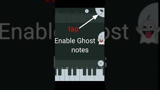 how to enable ghost 👻 notes on fl studio mobile#shorts #ytshorts #flstudio #ghostnotes