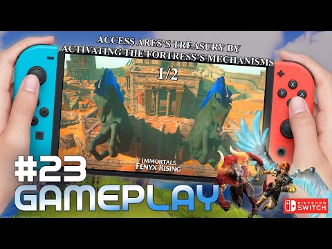 Immortals Fenyx Rising - Access Ares’s treasury by activating the fortress’s mechanisms 1/2 PART 23