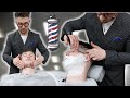Relaxation ASMR Über Relaxing Barbershop Hot Towel Shave