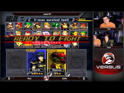 05/28/15 Versus Weekly Melee - ESAM (Samus) vs JRAD (DK/Marth)