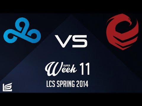 NA LCS 2014 Spring W11D1: Cloud 9 vs XDG Gaming Highlights