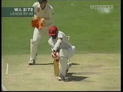 Shane Warne sets up Powell then bowls him round his legs