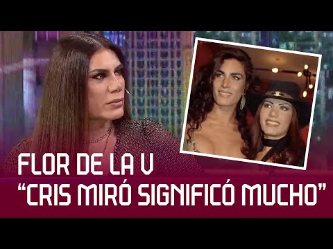 FLOR DE LA V y el recuerdo de CRIS MIRÓ