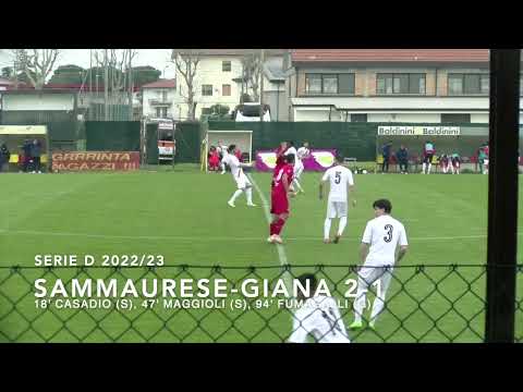 Serie D 2022/23 - 32ª Sammaurese-GIANA 2-1
