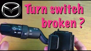 Fixing the turn signal switch FOR FREE on a Mazda 3