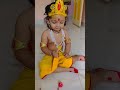Cute Krishna Krishna Janmashtami Shorts
