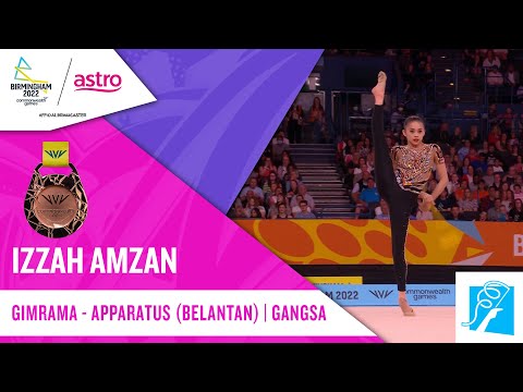 Izzah Amzan | Gangsa | Gimrama - Apparatus Belantan | Sukan Komanwel 2022